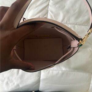 Micheal Kors dusk pink bucket bag